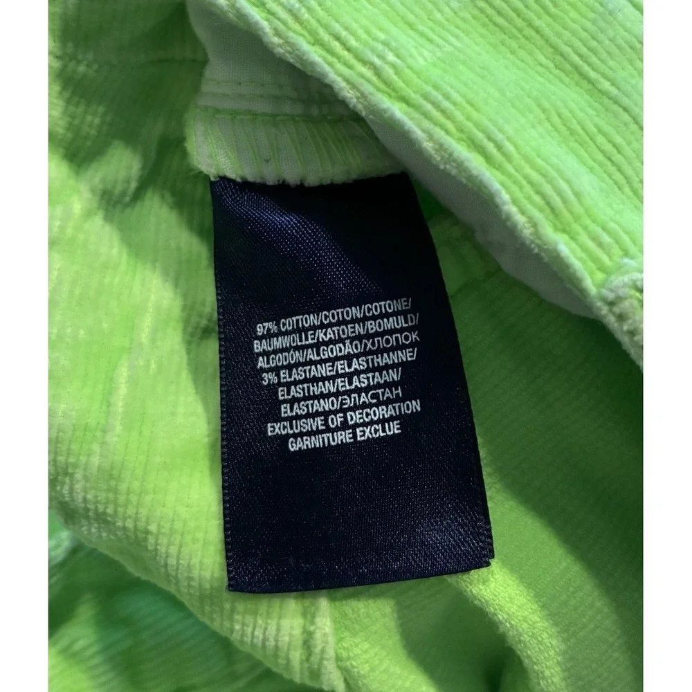 RALPH LAUREN Little Girl's Neon Corduroy Skinny Jean‎ Size 16